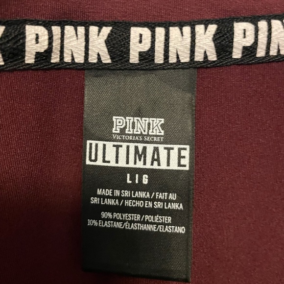 Pink Half Zip Athletic - Picture 3 of 3